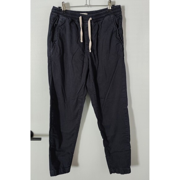 Marine Layer Jogger Pants Mens Medium Black Saturday Slim Fit Huckberry Casual - Picture 1 of 7
